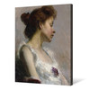 Henry Ossawa Tanner,Portrait of the Artist’s Wife,large wall art,framed wall art,canvas wall art,large canvas,M6000