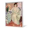 Henri Matisse,Interior with Seated Figure 1920,large wall art,framed wall art,canvas wall art,large canvas,M5983