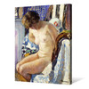 Henri Lebasque,Seated Nude Nu Assise,large wall art,framed wall art,canvas wall art,large canvas,M5973