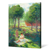 Henri Lebasque,Mother And Child In A Landscape,large wall art,framed wall art,canvas wall art,large canvas, M5969