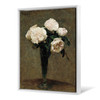Henri Fantin-Latour,Roses in a Vase,large wall art,framed wall art,canvas wall art,large canvas,M5960
