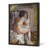 Harold Gilman,Nude On A Bed, C.1914,large wall art,framed wall art,canvas wall art,large canvas,M5936