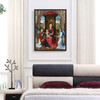 Hans Memling,Madonna and Child with Angels,large wall art,framed wall art,canvas wall art,large canvas,M5933