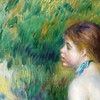 Pierre Auguste Renoir,Bather sitting, 1890,art prints,Vintage art,canvas wall art,famous art prints,V6589