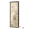 Zhang Hong,Flowers and birds on the apple tree,Chinese Art Prints,Vertical Narrow Art,large wall art,framed wall art,canvas wall art,M883