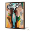 Georgia O'Keeffe,Flowering Plant, 1920,large wall art,framed wall art,canvas wall art,large canvas,M5821