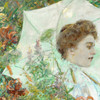 Robert Reid,The White Parasol, 1907,art prints,Vintage art,canvas wall art,famous art prints,V6692