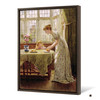 George Goodwin Kilburne,Afternoon Treat,large wall art,framed wall art,canvas wall art,large canvas,M5792