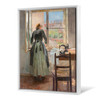 Fritz Von Uhde , at the window,large wall art,framed wall art,canvas wall art,large canvas,M5767
