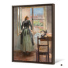 Fritz Von Uhde , at the window,large wall art,framed wall art,canvas wall art,large canvas,M5767