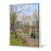 Frits Thaulow,The Palace Park,Oslo,large wall art,framed wall art,canvas wall art,large canvas,M5763