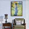 Frederick Carl Frieseke,Woman with a Parasol,large wall art,framed wall art,canvas wall art,large canvas,M5754