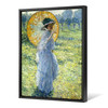 Frederick Carl Frieseke,Woman with a Parasol,large wall art,framed wall art,canvas wall art,large canvas,M5754