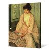 Frederick Carl Frieseke,The Pink Kimono,large wall art,framed wall art,canvas wall art,large canvas,M5751