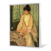 Frederick Carl Frieseke,The Pink Kimono,large wall art,framed wall art,canvas wall art,large canvas,M5751