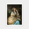 Thomas Gainsborough,Frances Susanna, Lady de Dunstanville,art prints,Vintage art,canvas wall art,famous art prints,V6787