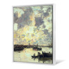 Eugene Louis Boudin,The Port,large wall art,framed wall art,canvas wall art,large canvas,M5662