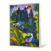 Ernst Ludwig Kirchner,Firs,Fir forest landscape,large wall art,framed wall art,canvas wall art,large canvas,M5638