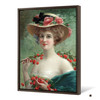 Emile Vernon,Under the Cherry Tree, 19th Century,large wall art,framed wall art,canvas wall art,large canvas,M5631