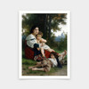 William Adolphe Bouguereau,Rest, 1879,art prints,Vintage art,canvas wall art,famous art prints,V6872