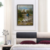Constant Troyon,the Gooseherd,large wall art,framed wall art,canvas wall art,large canvas,M5528