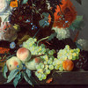 Jan van Huysum,Still Life with Flowers and Fruit,art prints,Vintage art,canvas wall art,famous art prints,q517