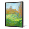 Claude Monet,Meadow at Giverny, Autumn, 1886,large wall art,framed wall art,canvas wall art,large canvas,M5505