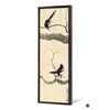 Xu Beihong,Magpies on dead trees,Chinese art,Vertical Narrow Art,large wall art,framed wall art,canvas wall art,M842