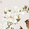 Yu Zhi,Bird on Magnolia,Chinese painting,art prints,Vintage art,canvas wall art,famous art prints,V6924