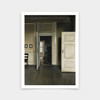Vilhelm Hammershoi,interior. Strandgade 30,art prints,Vintage art,canvas wall art,famous art prints,2V292