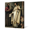 Bartolome Esteban Murillo,Saint Leander and Saint Bonaventure, 1666,large wall art,framed wall art,canvas wall art,large canvas,M5391