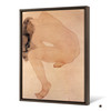 Auguste Rodin,Seated Nude Bending Over,large wall art,framed wall art,canvas wall art,large canvas,M5380