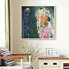 Gustav Klimt,Death And Life,Modern Abstract Art,Canvas Print,Canvas Art,Canvas Wall Art,Large Wall Art,Framed Wall Art,P2699