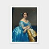 Jean Auguste Dominique Ingres,The Princesse de Broglie,La Princesse de Broglie,art prints,Vintage art,canvas wall art,famous art print,2V232