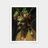 Giuseppe Arcimboldo,Four Seasons in One Head,art prints,Vintage art,canvas wall art,famous art prints,2V204