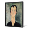 Amedeo Modigliani,Woman with Earrings,large wall art,framed wall art,canvas wall art,large canvas,M5312
