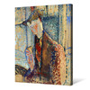 Amedeo Modigliani,Reverie ,Study for the Portrait of Frank Burty Haviland,large wall art,framed wall art,canvas wall art,large canvas,M5310
