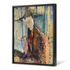 Amedeo Modigliani,Reverie ,Study for the Portrait of Frank Burty Haviland,large wall art,framed wall art,canvas wall art,large canvas,M5310
