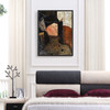 Amedeo Modigliani,Beatrice,large wall art,framed wall art,canvas wall art,large canvas,M5304