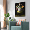 Ambrosius Bosschaert the Elder,Flowers in a Glass Vase,large wall art,framed wall art,canvas wall art,large canvas,M5300