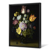 Ambrosius Bosschaert the Elder,Flowers in a Glass Vase,large wall art,framed wall art,canvas wall art,large canvas,M5300