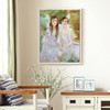 Ambrose McEvoy,Study of two young girls,large wall art,framed wall art,canvas wall art,large canvas,M5299
