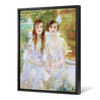 Ambrose McEvoy,Study of two young girls,large wall art,framed wall art,canvas wall art,large canvas,M5299
