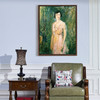 Ambrose McEvoy,Lady in a Pink Dress,large wall art,framed wall art,canvas wall art,large canvas,M5296