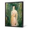 Ambrose McEvoy,Lady in a Pink Dress,large wall art,framed wall art,canvas wall art,large canvas,M5296