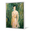 Ambrose McEvoy,Lady in a Pink Dress,large wall art,framed wall art,canvas wall art,large canvas,M5296