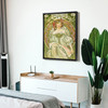 Alphonse Mucha,Autumn, from the Champenois Calendar, Art Nouveau,large wall art,framed wall art,canvas wall art,large canvas,M5290