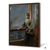 Alfred Stevens,moonlight,Moonlit Seascape,large wall art,framed wall art,canvas wall art,large canvas,M5273