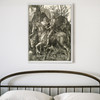 Albrecht Durer,The Knight, Death and the Devil, 1513,large wall art,framed wall art,canvas wall art,large canvas,M5249