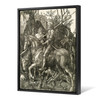 Albrecht Durer,The Knight, Death and the Devil, 1513,large wall art,framed wall art,canvas wall art,large canvas,M5249